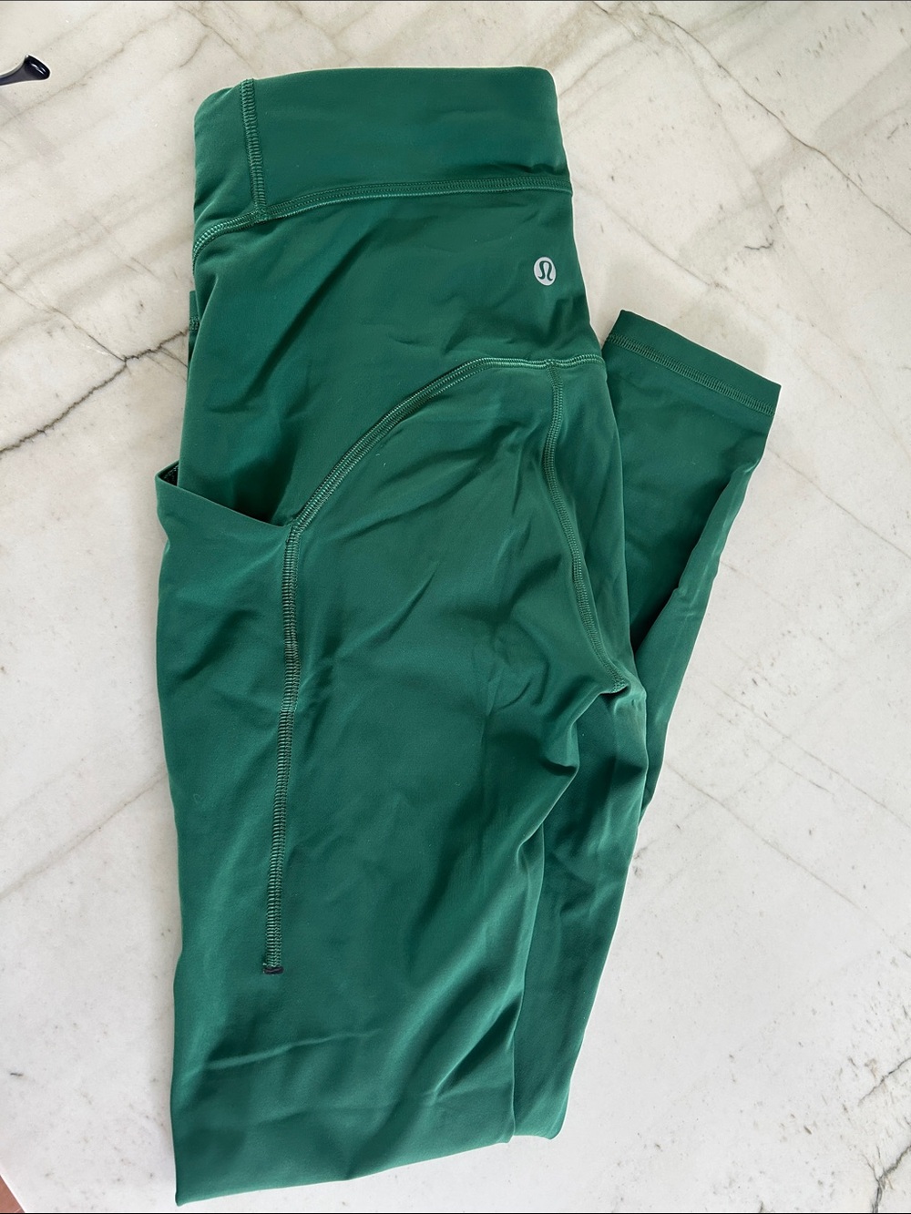 lululemon athletica Forest Green Leggings with Side Pockets